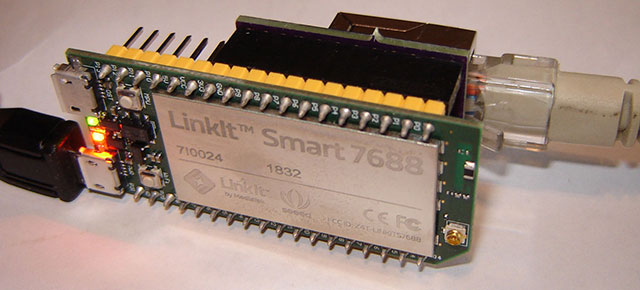 LinkIt Smart 7688 with Ethernet connection